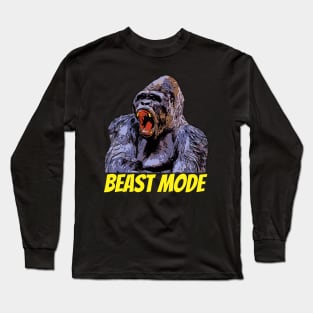 Screaming Gorilla Long Sleeve T-Shirt